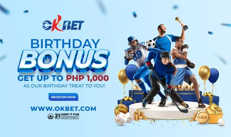 okbet birthday bonus