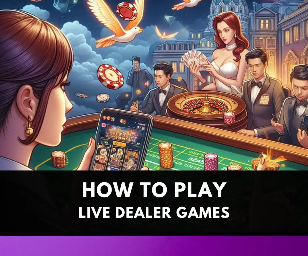 how to play live dealer games