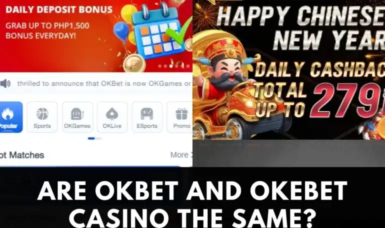 Are OKBet and Okebet Casino the Same?